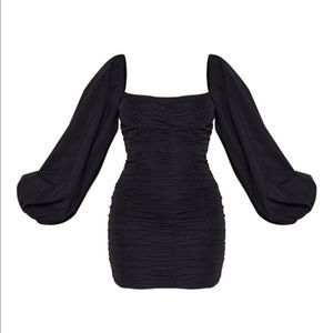 Black long sleeve dress